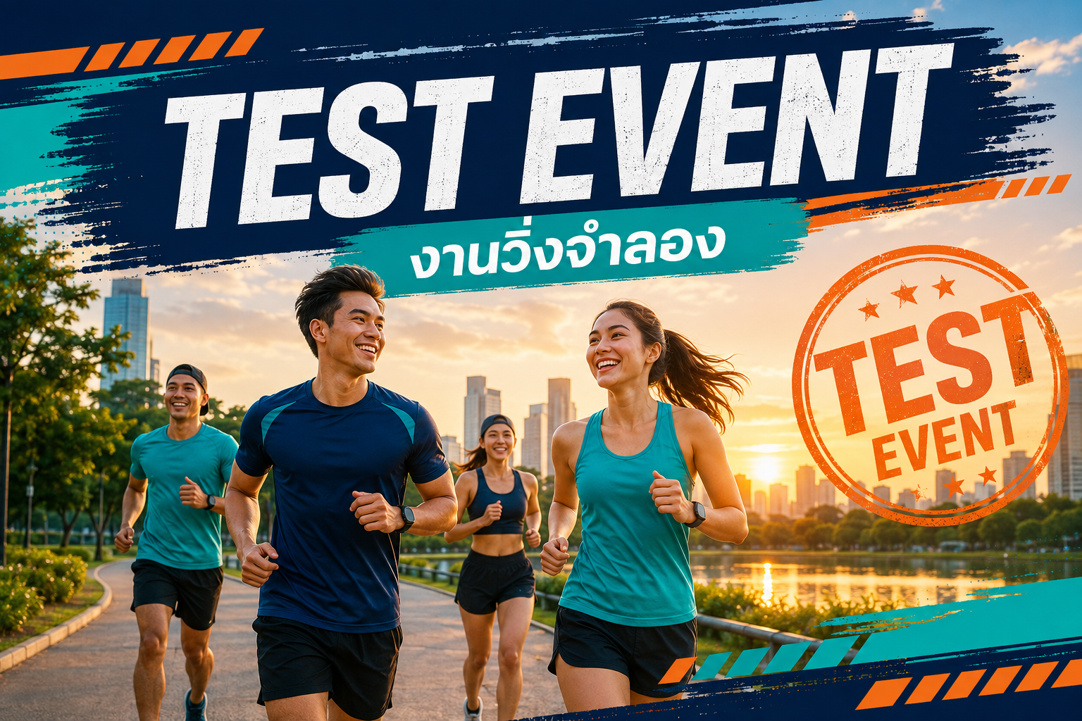 TEST — งานวิ่งจำลอง