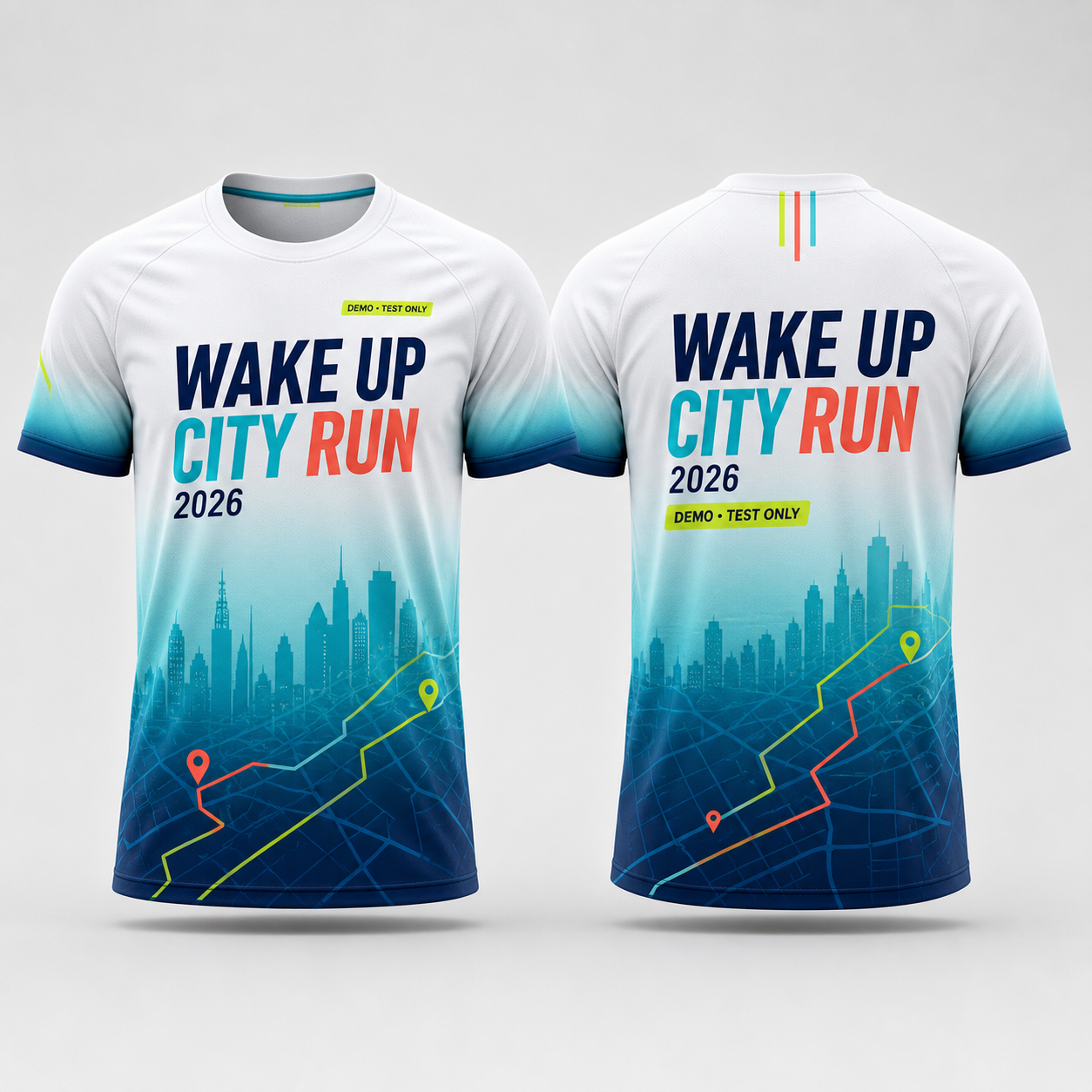 เสื้อกิจกรรม Wake Up City Virtual Run 2026